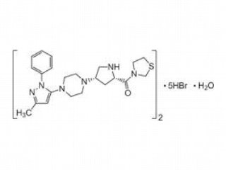 Teneligliptin penta hydrobromide hydrate API chemical structure