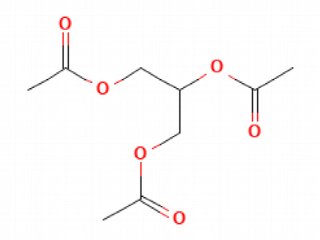 1,2,3-Triacetoxy Propane (Triacetin) chemical structure