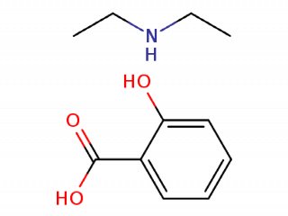 Di Ethylamine Salicylate chemical structure