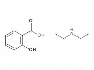 Di Ethylamine Salicylate chemical structure
