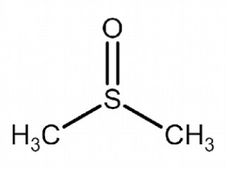Dimethyl Sulfoxide DMSO chemical structure